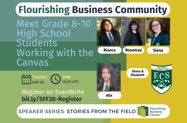 Advertisement for Speaker Series #30 - Meet Grade 8-10 High School Students Working with the Canvas